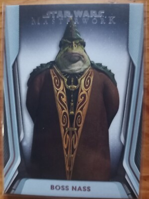 2021 Topps Star Wars Masterwork Boss Nass  #18