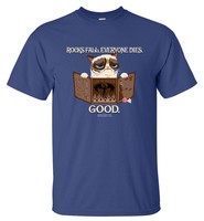 Grumpy Gm (everyone Dies. Good.) T-shirt (s-5xl) - Printed In The Usa Grumpy Gm (everyone Dies. Good.) T-shirt (s-5xl) - Printed In The Usa