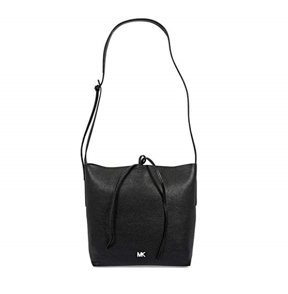 michael kors junie messenger black
