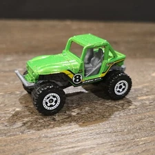 2011 MATCHBOX METALFLAKE GREEN MBX 4X4 "JEEP", JUNGLE EXPLORERS, MBX #99, VHTF