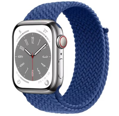 Braided Loop Band Strap Apple Watch iWatch Series Ultra 2 SE 9 8 7 6 5 4 38-49mm