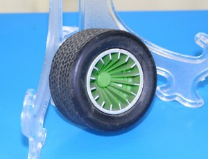 Roue Chromée Brillante Pour Jouet JOUSTRA Matra Rancho - Pièce Détachée Occasion