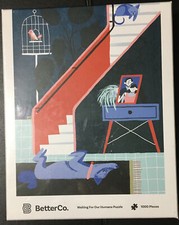 Pets Dog Cat Jigsaw Puzzle - Waiting for Our Humans - Better Co. - 1000 Pieces