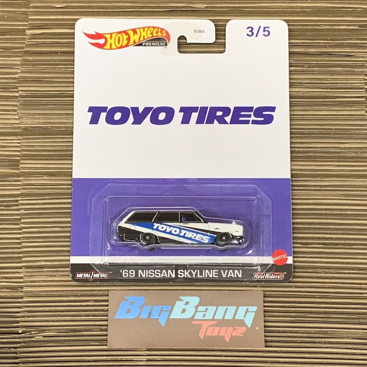 Hot Wheels Pop Culture 2023 TOYO TIRES 69 NISSAN SKYLINE VAN Hot Wheels Pop Culture 2023 TOYO TIRES 69 NISSAN SKYLINE VAN