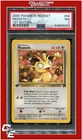 Team Rocket 62 Meowth 1st Edition PSA 7