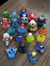 Vintage Lot Of Looney Tunes Naves Espaciales Promocionales Sonrics 1996 Mexico