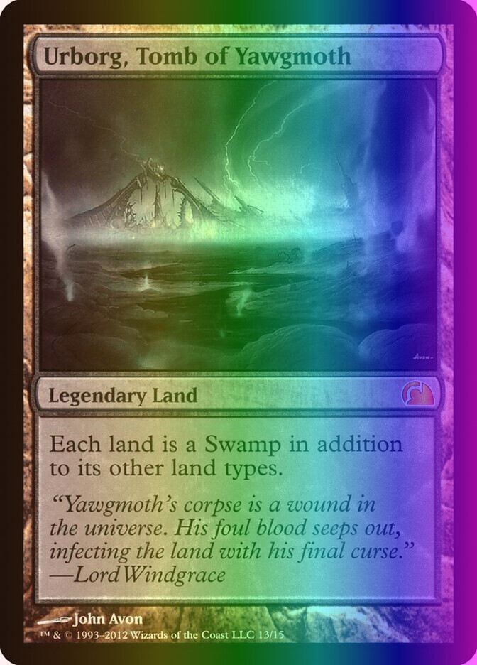 MTG Magic the Gathering Urborg, Tomb of Yawgmoth (13/15) FTV