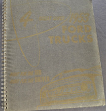 1953 Ford Truck Salesmen Training Booklet Pickup Courier Stake Dump Coe Original 1953 Ford Truck Salesmen Training Booklet Pickup Courier Stake Dump Coe Original