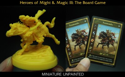 Heroes of Might & Magic III: The Board Game Model Miniature Nomad Unpainted