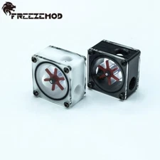 FreezeMod 3 Way Water Cooling Flow Meter Indicator PC Water Cooling G1/4 Thread