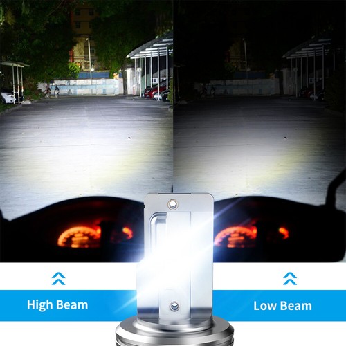 2x BA20D Motorcycle LED Headlight Bulbs For KTM 125 EXC 1994-2007 High/Low Beam - Picture 3 of 10
