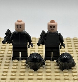 LEGO Star Wars sw0671 First Order Crew Members (2) USED & some Scratch Marks