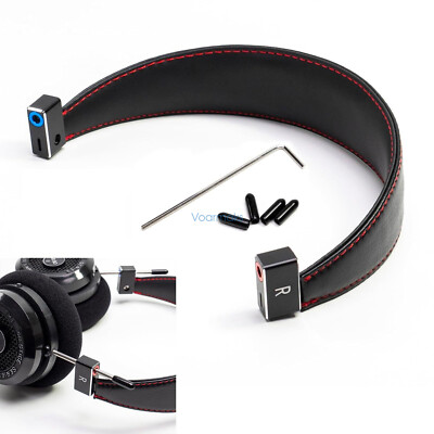 Leather Headband For Grado SR60-325/PS500-1000/RS1-2: Removable Aluminum