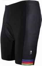 Paladin Men’s Cycling Shorts Padded Inner Liner Color Edge Pattern Bike - XL