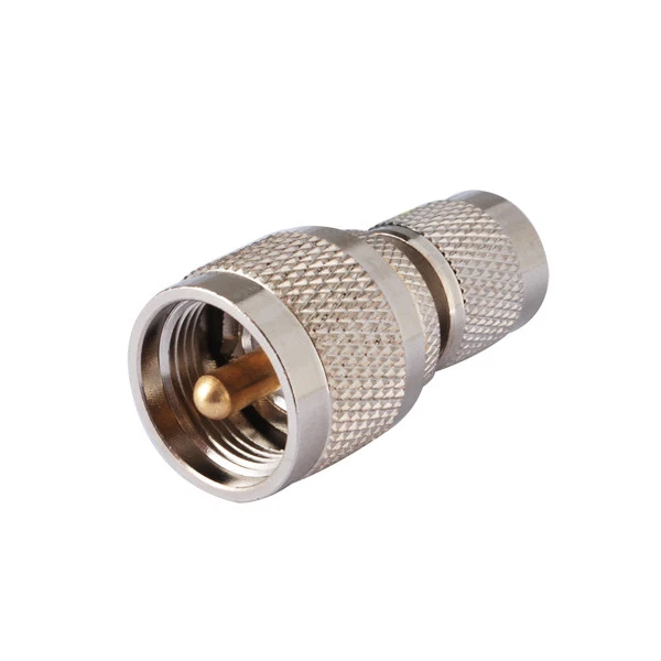 TNC Plug Male to UHF PL-259 male Plug straight RF Coax Adapter Connector - Image 2 of 3
