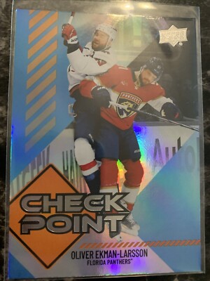Oliver Ekman-larsson  2024-25  Upper Deck Series 1 Check Point Cp-22