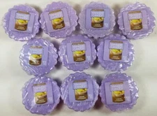 Yankee Candle Tarts: LEMON LAVENDER Wax Melts Lot of 10 Purple New Tangy Floral