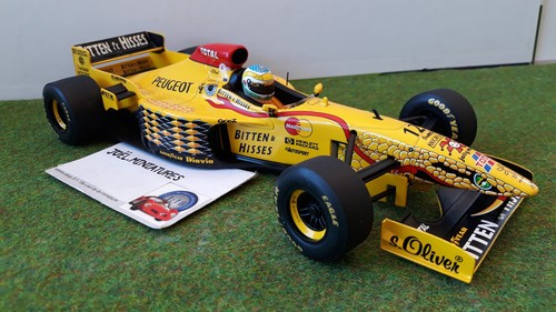 F1 JORDAN PEUGEOT 197 # 12 de 1997 FISICHELLA 1/18 MINICHAMPS formule 1 miniatur - Picture 2 of 8