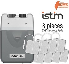 iStim A6 Analog Rechargeable Dual Channel TENS Unit/TENS Device/TENS Machine