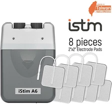 iStim A6 Analog Rechargeable Dual Channel TENS Unit/TENS Device/TENS Machine