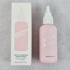 SATURDAY SKIN Scalp + Hair Strengthening Peptide Treatment 80 ml 2.7oz Full Size