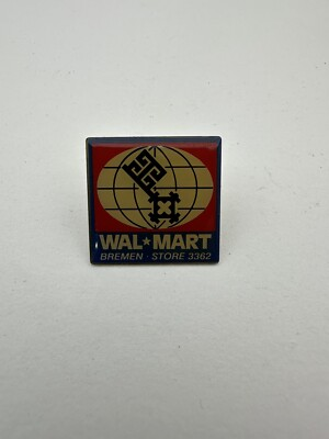 #ad Walmart Bremen Store 3362 Lapel Hat Vest Pin $3.99