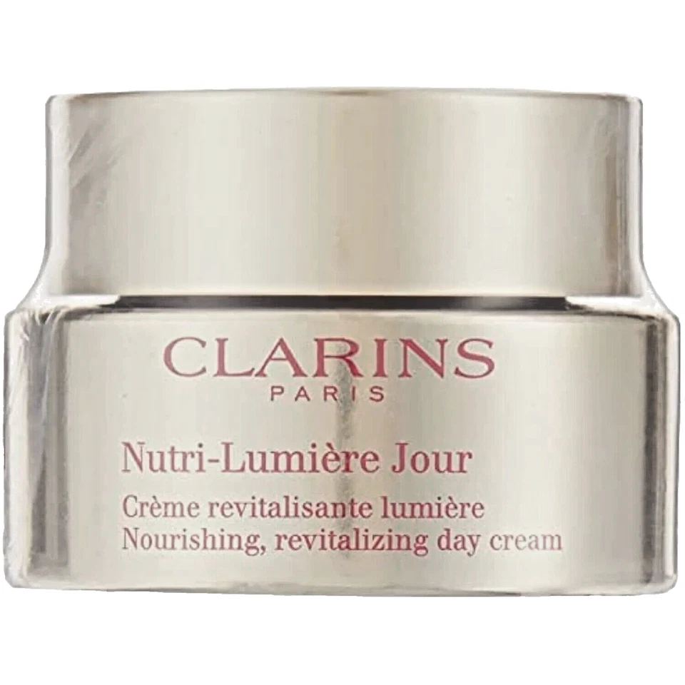 CLARINS NUTRI-LUMIERE JOUR, CREMA DE DÍA REVITALIZANTE NUTRITIVA 1,6 OZ NUEVA SELLADA Foto 2 de 4