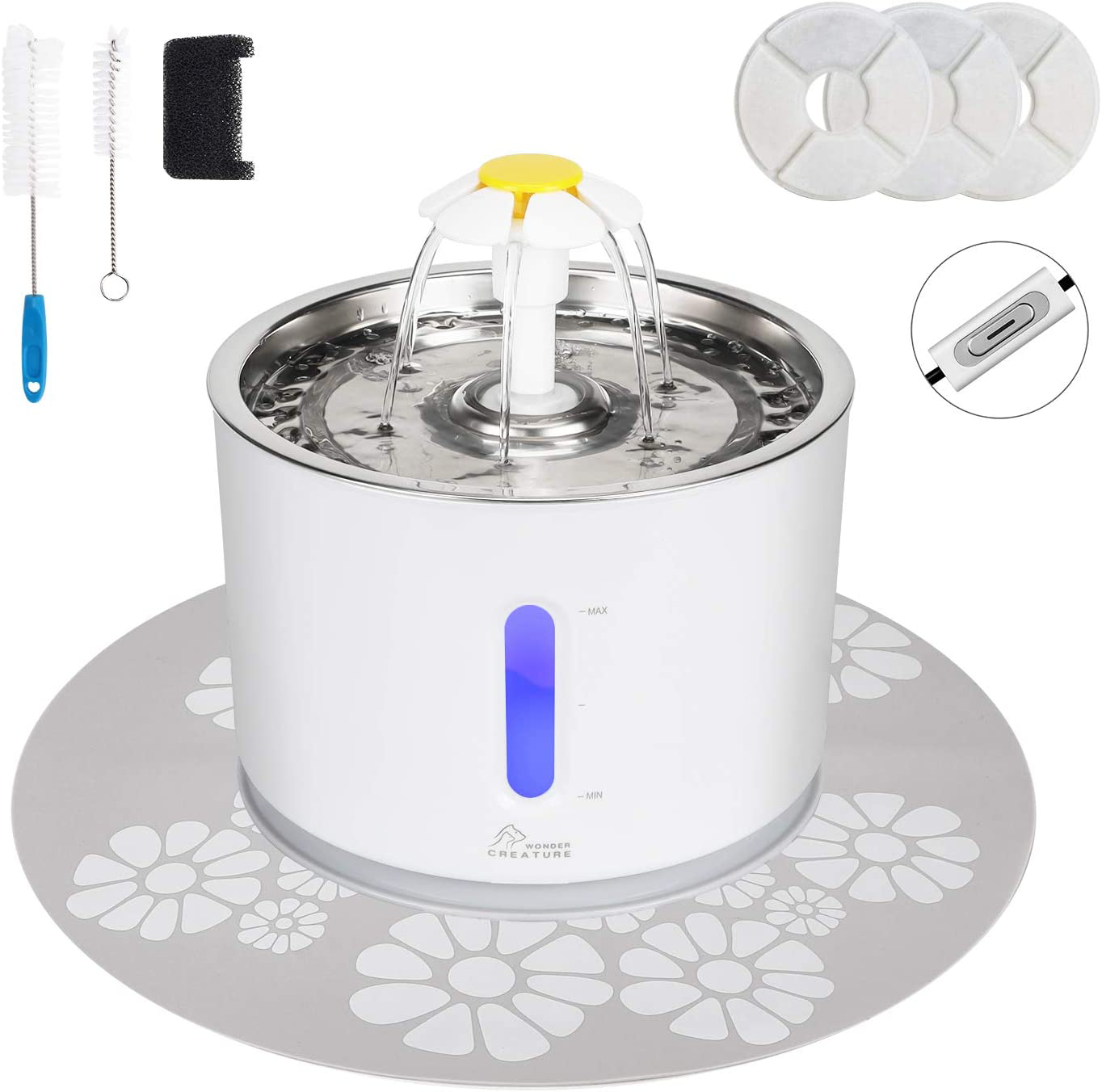 wonder creature water fountain filters