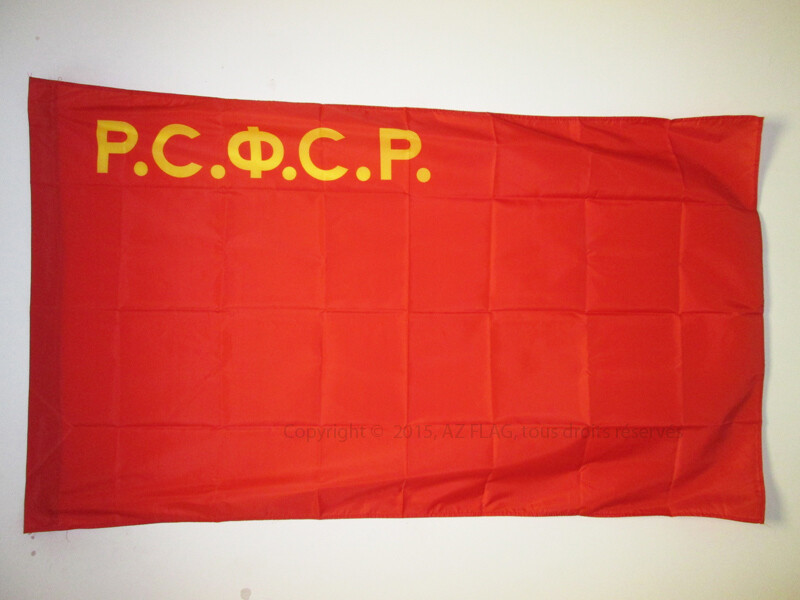 Drapeau Russe Socialiste 1927-1937 de 150x90cm idéal pour Décoration Murale Vintage