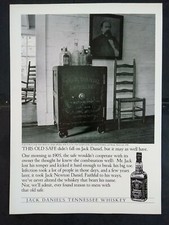 Jack Daniel's Tennessee Whiskey - 1990er Zeitschriftenanzeige #B5633