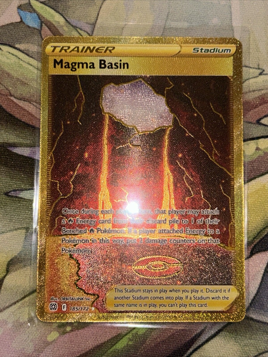magma basin pokemon card price Amazon.com: Magma Basin 144/172