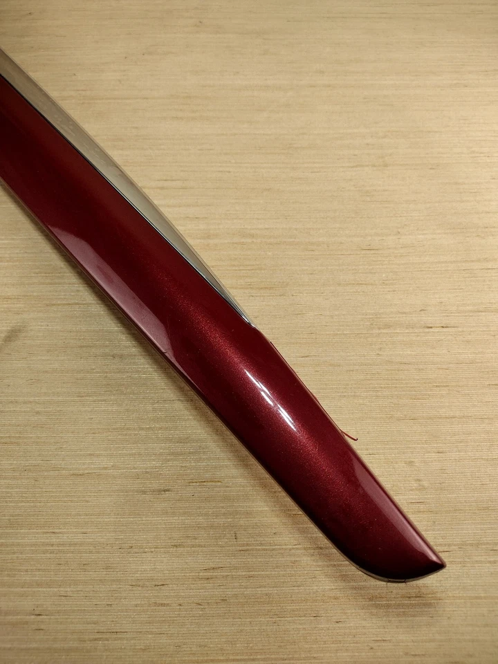 10-12 LEXUS HS250H FRONT RIGHT PASS SIDE DOOR LOWER TRIM MOLDING RED OEM - Image 2 of 4