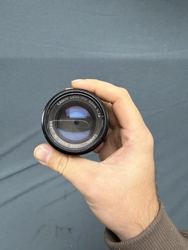 Canon FD 50mm 1:1.4 Lens  w/ Telestar 52mm Filter (LOOK)