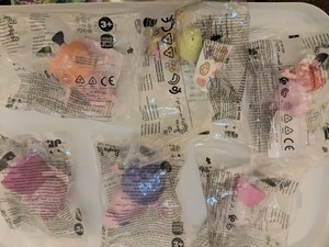 Peppa Pig Burger King Lot Set Of 6 Kids Meal Toys New In Plastic