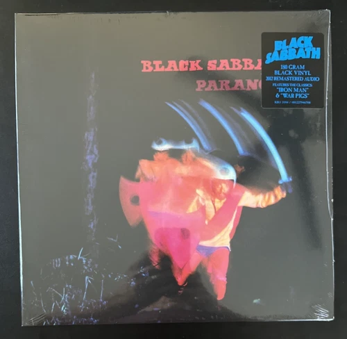 BLACK SABBATH PARANOID VINYL LP 180 GRAM NEW SEALED MINT