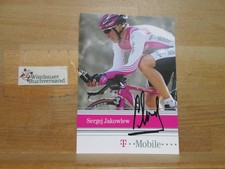 Original Autogramm Sergej Jakowlew Radsport T Mobile /// Autogramm Autograph sig