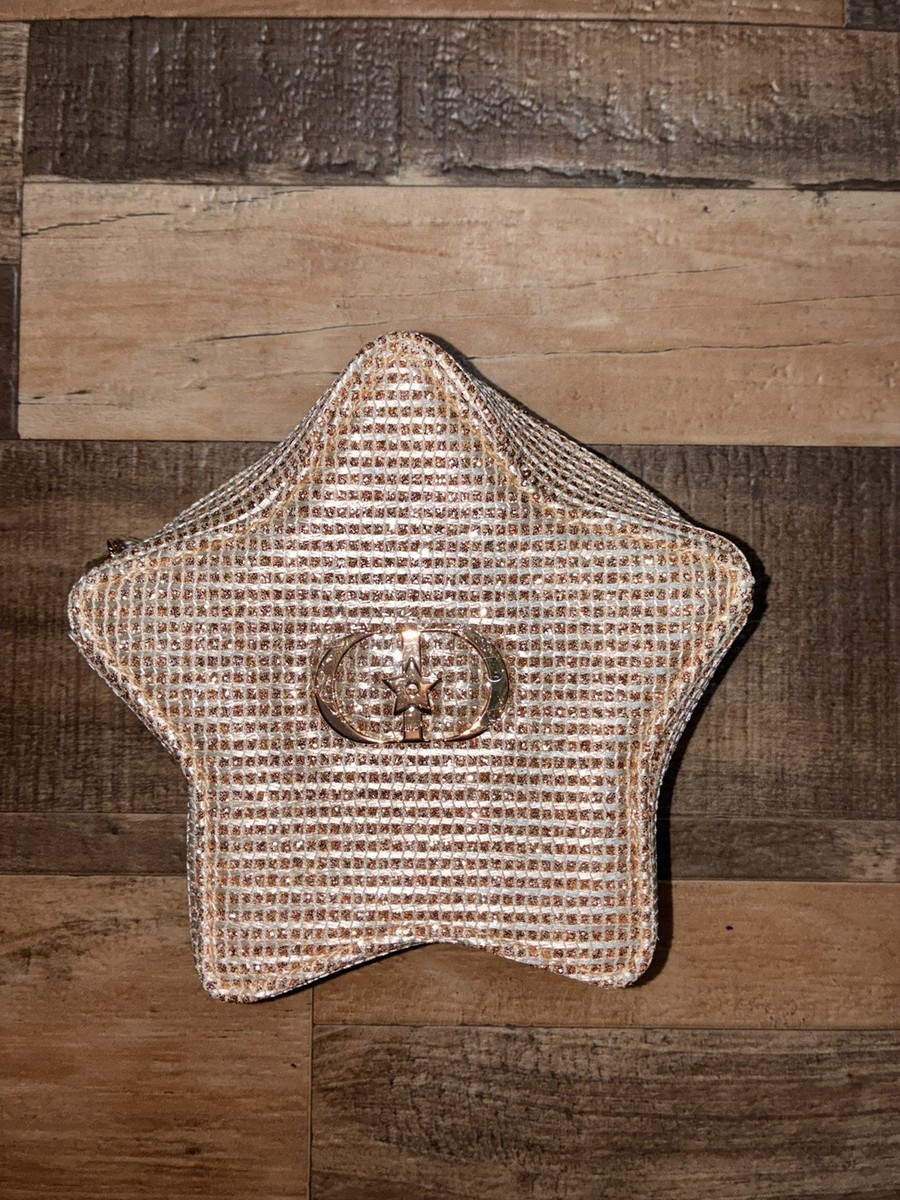 Christian Dior Pouch Star Gold Beige Novelty Holiday Exclusive