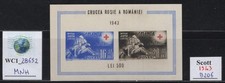 WC1_28652. ROMANIA. 1943 RED CROSS souv. sh. Sc. B206. MNH