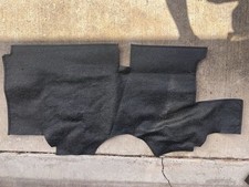 Oem Triumph Tr7 Rear Bulkhead Mat - Black - Xkc3736pa - Coupe