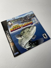 Sega Bass Fishing 2 (Sega Dreamcast, 2001) CIB ~Tested✔️ Clean Disc👀 Rare🔥🔥