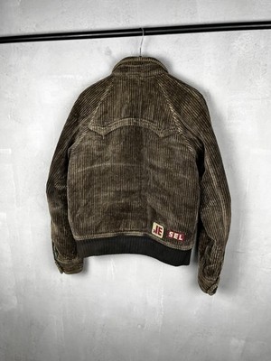 ブルゾン DIESEL corduroy jacket Vintage Diesel Bomber Jacket Corduroy Black Label Mens Size M | eBay