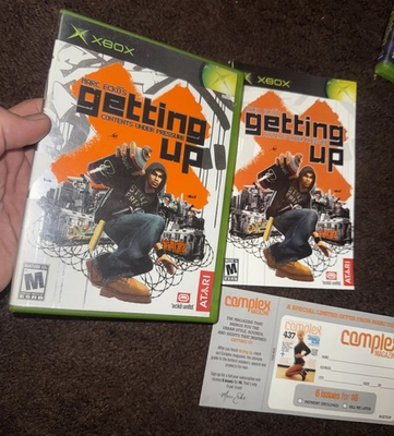 #ad Marc Ecko#x27;s Getting Up: Contents Under Pressure Microsoft Xbox MINT DISCamp; Insert $77.77