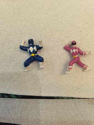 2 Mini Figuren Power Rangers 1995 Tombola chupa chups
