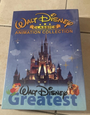 Walt Disney Classics 24-Movies Film Animation ( 12-Disc Box Set) Brand New