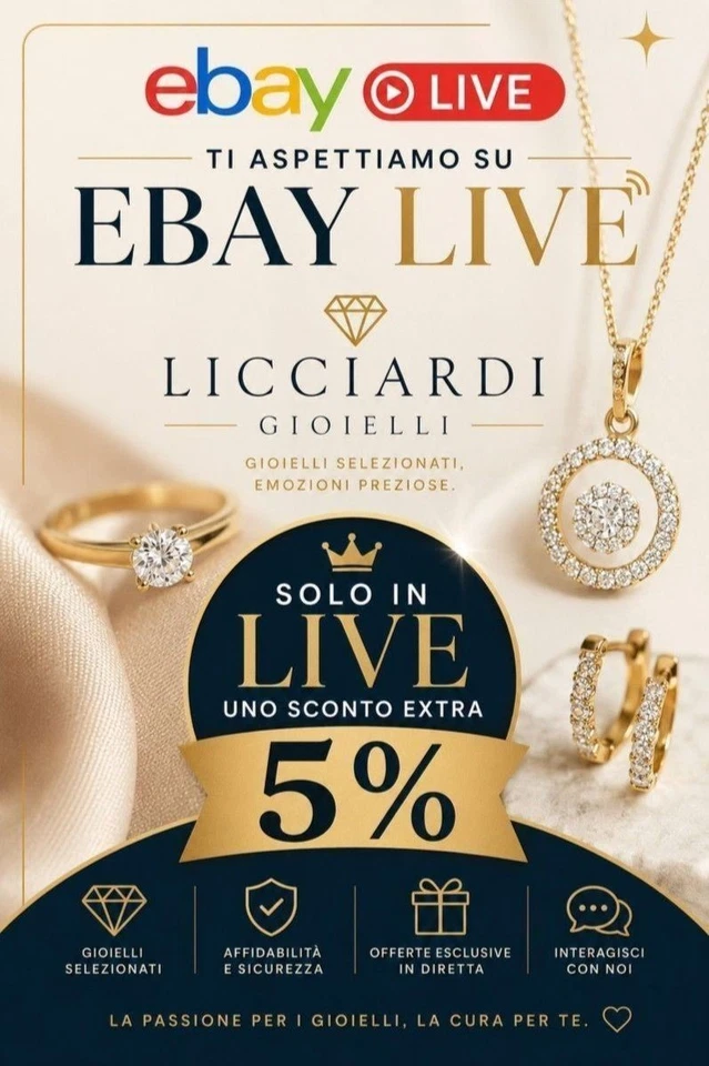 LICCIARDI GIOIELLI - Scopri l' eleganza con GIOIELLI esclusivi in ORO 18kt