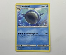Wailord SM - Celestial Storm #40 (2018) Rare NM Pokemon