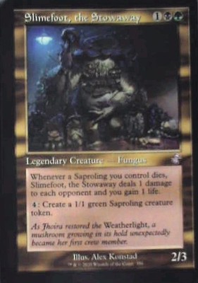 Slimefoot, the Stowaway - Time Spiral: Remastered: #386, MTG Lp C288