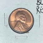 1942-S LINCOLN WHEAT CENT ~ GEM/BU RED  ~BEAUTIFUL COIN~