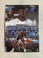 2025-26 Bowman Chrome Greatness Loading Cedric Coward Rookie RC #GL-11 Grizzlies