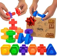 5-in-1 Activity Cube Travel Toy – Sensory Busy Board for Toddlers 1-3